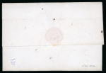 Stamp of Haiti » French Colony of St. Domingue 1781 St marc to Port au Prince entire