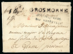 Stamp of Haiti » French Colony of St. Domingue 1784 prepaid entire Gros Morne to France