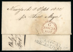 Stamp of Haiti » Republic St. Domingue 1822 Port Au Prince to London entire