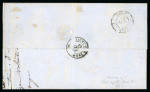 Stamp of Haiti » French Consular Mail 1866 French Consular Mail 80c Le Cap Haitien entire