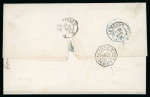 Stamp of Haiti » French Consular Mail French Consular Mail 1876 unpaid cover to Le Havre