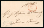 Stamp of Haiti » British Post Offices in Haiti » Jacmel 1871 Paid at Jacmel crown circle