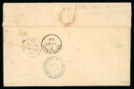 Stamp of Haiti » British Post Offices in Haiti » Jacmel British Post Offices 1869 Paid at Jacmel entire