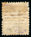Stamp of Tonga 1894 1/2d on 1s brown with double surcharge variety, mint o.g.