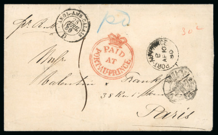 Stamp of Haiti » British Post Offices in Haiti » Port-au-Prince British Post Offices Port Au Prince 1880 Crown Circle
