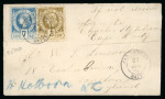 Stamp of Haiti » Liberty Heads Haiti (Liberty Head) 1894 3c 7c cover to London