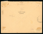 Stamp of Haiti » Liberty Heads Haiti (Liberty Heads) 1888 Postal forgery cover with two 7c