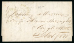Stamp of Haiti » Pre-Stamp Haiti 1842-43 four entires to Cap Hatien to Glasgow ex A.R.Murray