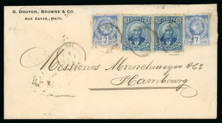 Stamp of Haiti » Later Issues Haiti 1887-90 General Salomon group