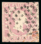 Stamp of Italian States » Sardinia 1851 40c rose, used