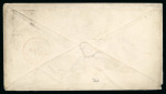 Stamp of St. Vincent Saint Vincent 1871 1s brown envelope to London