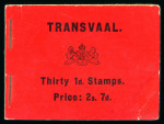 Stamp of South Africa » Transvaal » Booklets 1905-09 Trio of incomplete booklets, incl. SB1 stapled left, SB1 stapled right and SB3