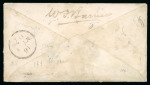 Stamp of St. Vincent Saint Vincent 1876 6d envelope to Trinidad