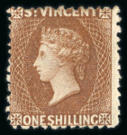 Stamp of St. Vincent St vincent Queen victoria collection