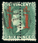 Stamp of St. Vincent St vincent Queen victoria collection