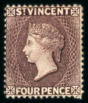 Stamp of St. Vincent St vincent Queen victoria collection