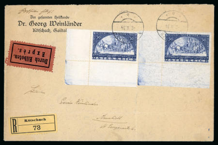 Stamp of Austria » Collections and Lots  1850-1970, Scott-Album mit postfrischer und gestempelter Sammlung