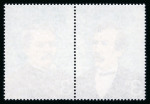 Stamp of Great Britain » Queen Elizabeth II 1973 British Explorers 3p se-tenant pair with light