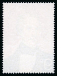 Stamp of Great Britain » Queen Elizabeth II 1973 British Explorers 9p with brown-grey printed double variety, mint n.h