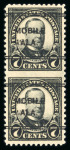 Stamp of United States » 1919 Issues onwards USA 1926-34 7c imperf between vertical pair pre cancel