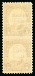 Stamp of United States » 1919 Issues onwards USA 1926-34 7c imperf between vertical pair pre cancel