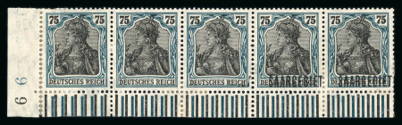 Stamp of Colonies françaises » Sarre 1920-1959, dans un gros classeur très belle collection neufs **/*