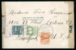 Stamp of Andorra (Spanish Post) Spanish Andorra 1943 censored held cover to New York