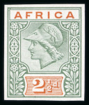 Stamp of British Empire General Collections and Lots British Africa collection in three Scott speciality albums