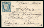 Stamp of France » Ballons Montés 1870, Lettre par Ballon Monté "La Ville de Chateaudun"