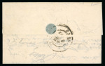 Stamp of France » Ballons Montés 1870, Lettre par Ballon Monté "La Ville de Chateaudun"