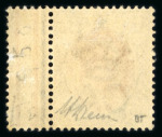 Stamp of South Africa » Transvaal » 1902-03 Watermark Crown CA » Issued Stamps  1903 £5 orange-brown and violet mint with interpanneau margin at right