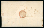 Stamp of Turks and Caicos Islands 1822 entire datelined "Turks Islands December 11th 1822", sent to Philadelphia USA