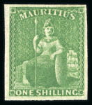 Stamp of Mauritius » 1858-62 Britannia Issues (SG 26-35) 1858-62 Britannia group incl. proofs, mint and used