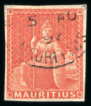 Stamp of Mauritius » 1858-62 Britannia Issues (SG 26-35) 1858-62 Britannia group incl. proofs, mint and used