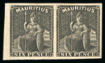 Stamp of Mauritius » 1858-62 Britannia Issues (SG 26-35) 1858-62 Britannia group incl. proofs, mint and used