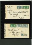 Stamp of Turks and Caicos Islands 1939-45, group of WWII censored mail, 11 covers