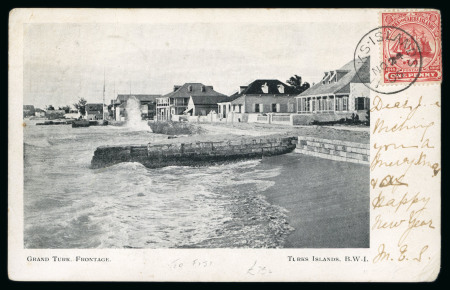 Stamp of Turks and Caicos Islands Picture Postcards: 1905-36, group of 17 picture postcards