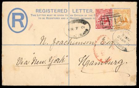 Stamp of Turks and Caicos Islands 1901-12, group of KEVII period covers (25)