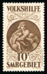 Stamp of Colonies françaises » Sarre 1920-1959, en classeur, très belle collection très