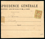 Stamp of France » Préoblitérés 1893, préoblitéré Sage Y&T n°6, 20c brique sur vert