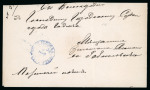 Stamp of Russia » Zemstvos Russia Zemstvo Gadiach 1890s cover to Moscow