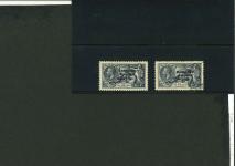 Stamp of Ireland » 1935 Re-Engraved Overprints (T75-T77) 2s6d chocolate, 5s red and 10s indigo, attractive balance