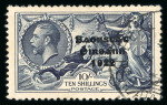 Stamp of Ireland » 1935 Re-Engraved Overprints (T75-T77) 2s6d chocolate, 5s red and 10s indigo, attractive balance
