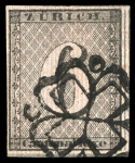Stamp of Switzerland / Schweiz » Sammlungen 1843-1862, grossartige Altschweizpartie ab Zürich 6