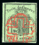 Stamp of Switzerland / Schweiz » Sammlungen 1843-1862, grossartige Altschweizpartie ab Zürich 6