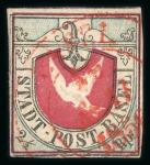 Stamp of Switzerland / Schweiz » Sammlungen 1843-1862, grossartige Altschweizpartie ab Zürich 6