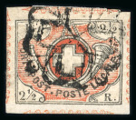 Stamp of Switzerland / Schweiz » Sammlungen 1843-1862, grossartige Altschweizpartie ab Zürich 6