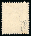 Stamp of Switzerland / Schweiz » Sammlungen Grosse Ziffern, 4 Marken mit dem grossen Ziffernstempel
