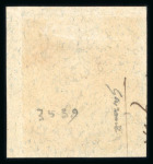 Stamp of Switzerland / Schweiz » Sammlungen Eingefaste Stabstempel, Zusammenstellung von 50 Marken und 2 Briefen