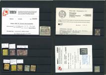 Stamp of Switzerland / Schweiz » Sammlungen 1862-1881, beeindruckende Partie Sitzende Helvetia